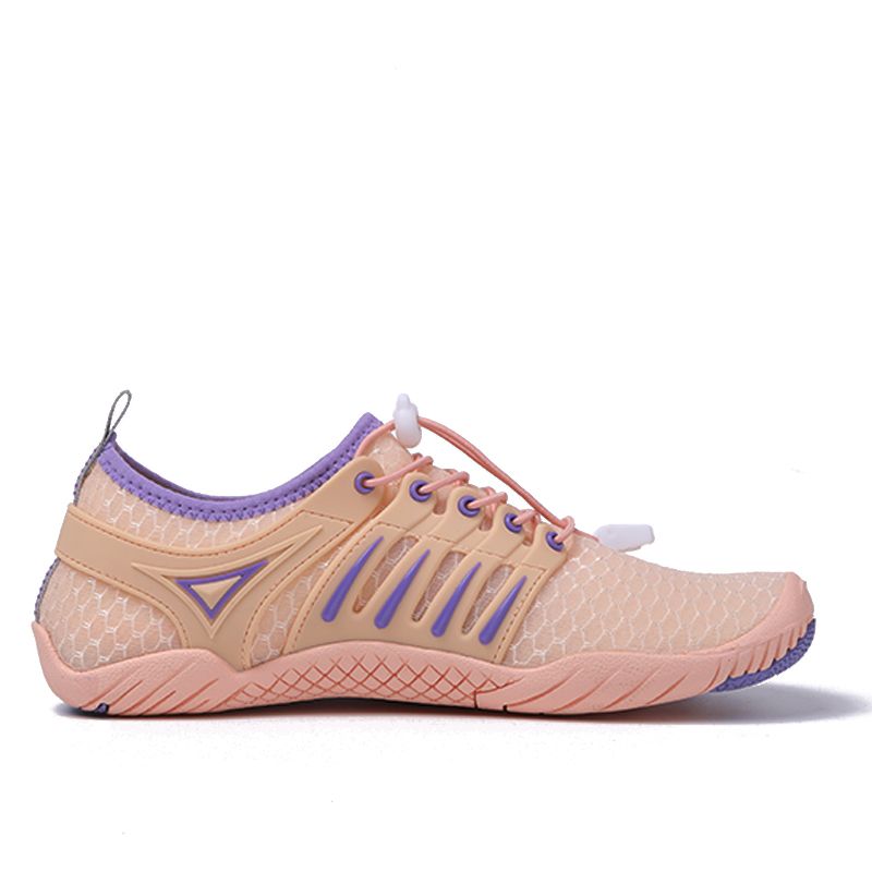 Swimming Shoes Five-Finger Wading Shoes Beach Shoes Beige