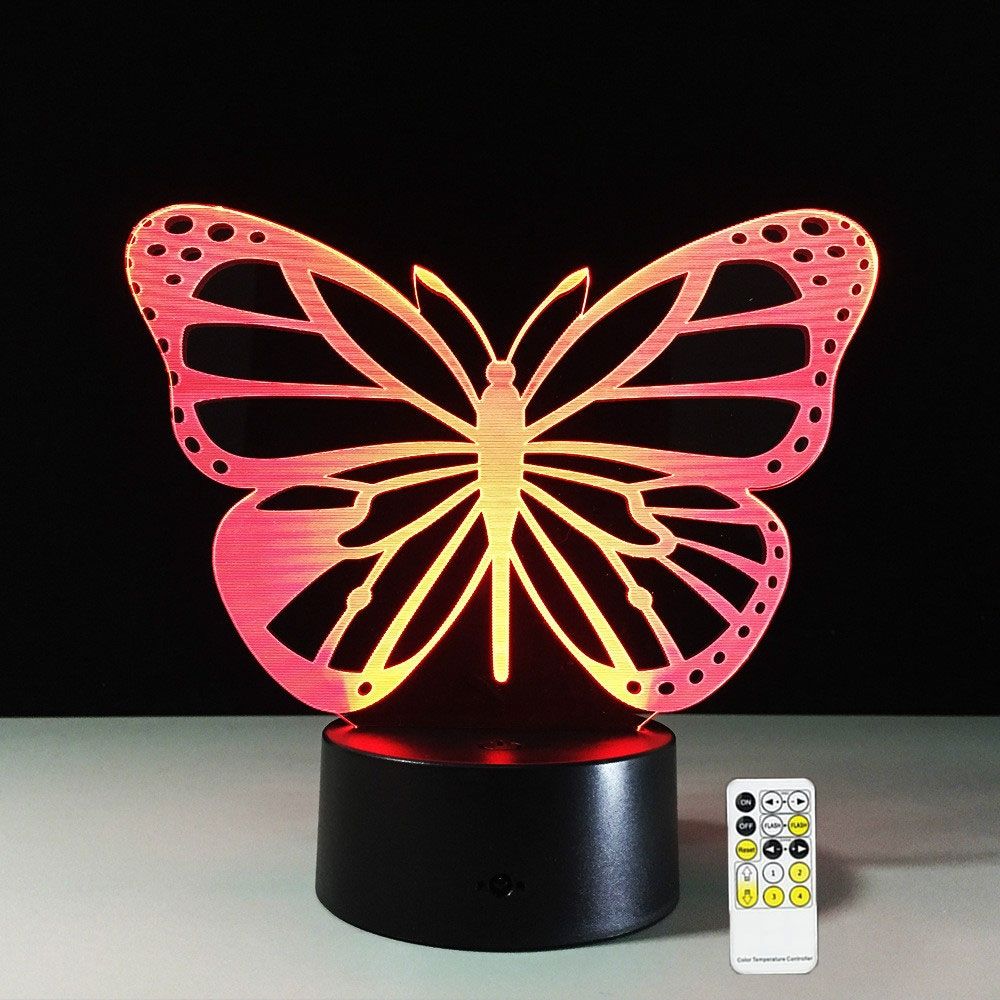 3D Luminaria Table Lamp LED Night Light Children's Room Decoration Atmospheric Lighting Bedside Lamp