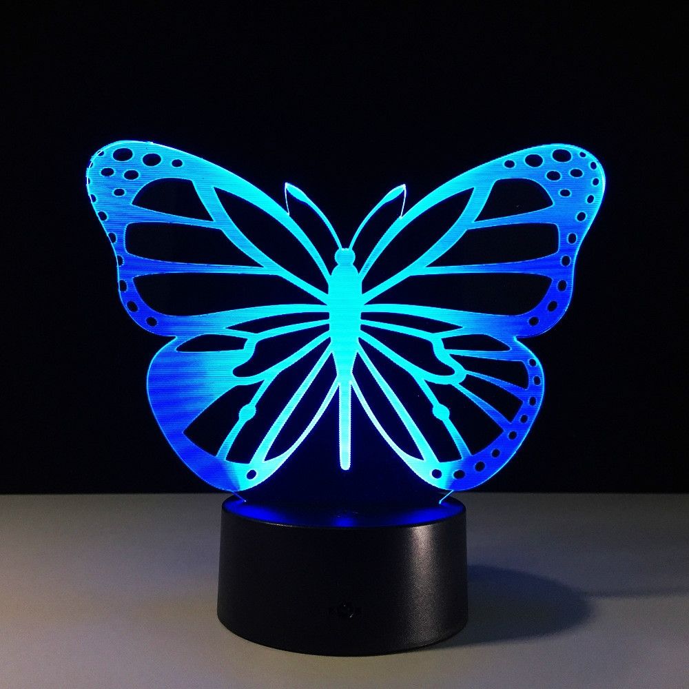 3D Luminaria Table Lamp LED Night Light Children's Room Decoration Atmospheric Lighting Bedside Lamp