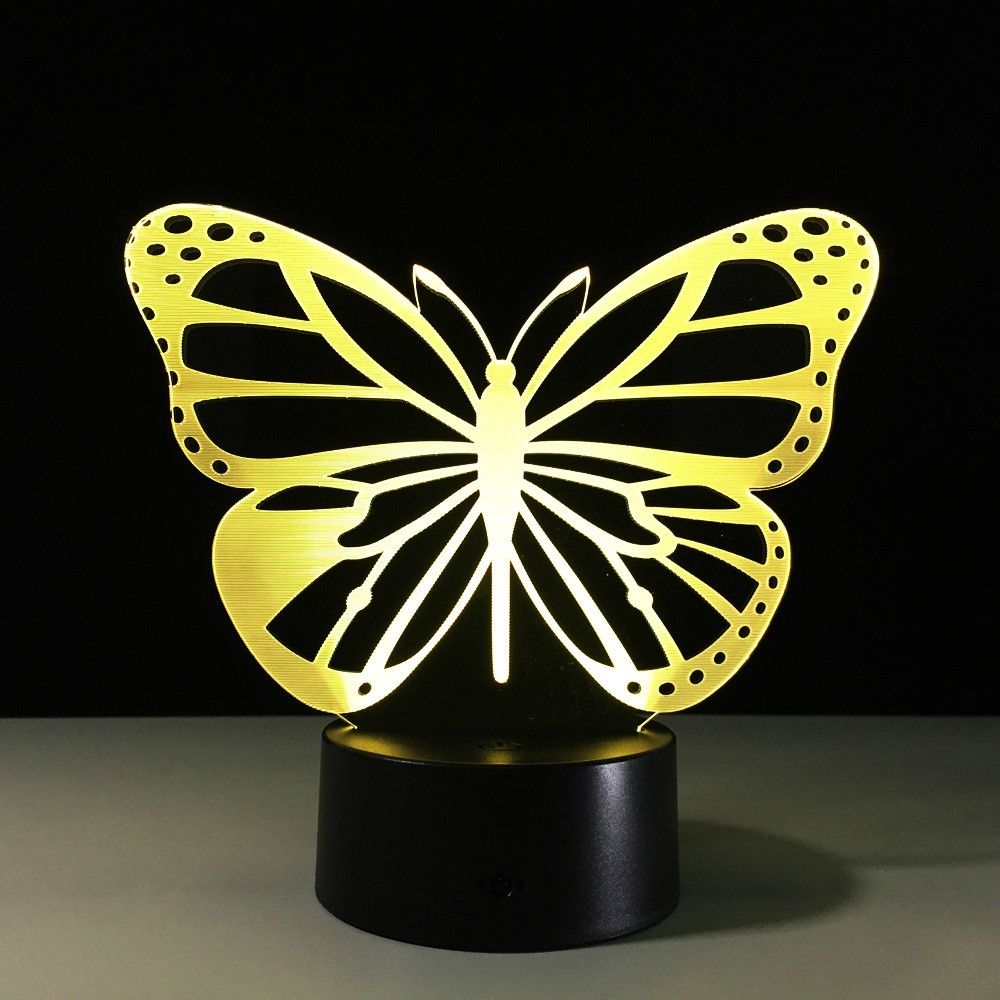 3D Luminaria Table Lamp LED Night Light Children's Room Decoration Atmospheric Lighting Bedside Lamp