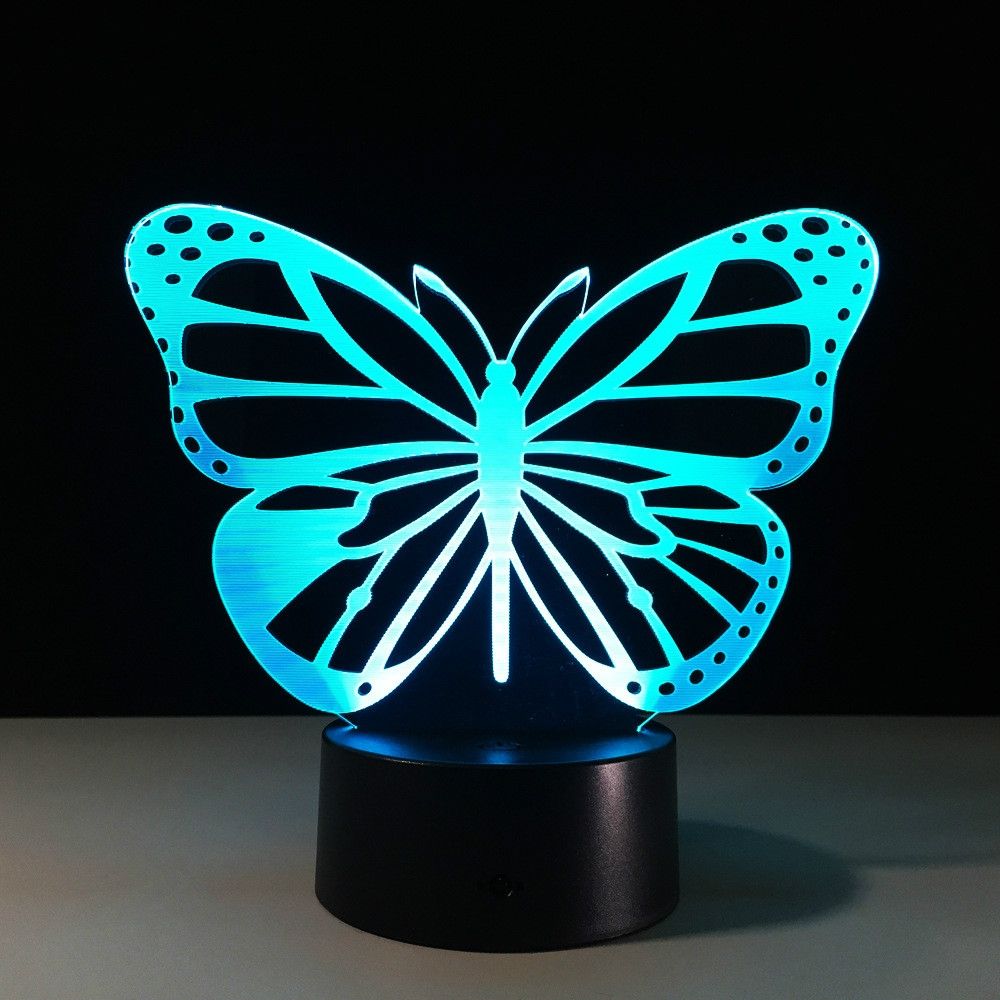 3D Luminaria Table Lamp LED Night Light Children's Room Decoration Atmospheric Lighting Bedside Lamp