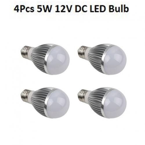 5W 12V DC LED Bulb (Screw Base)