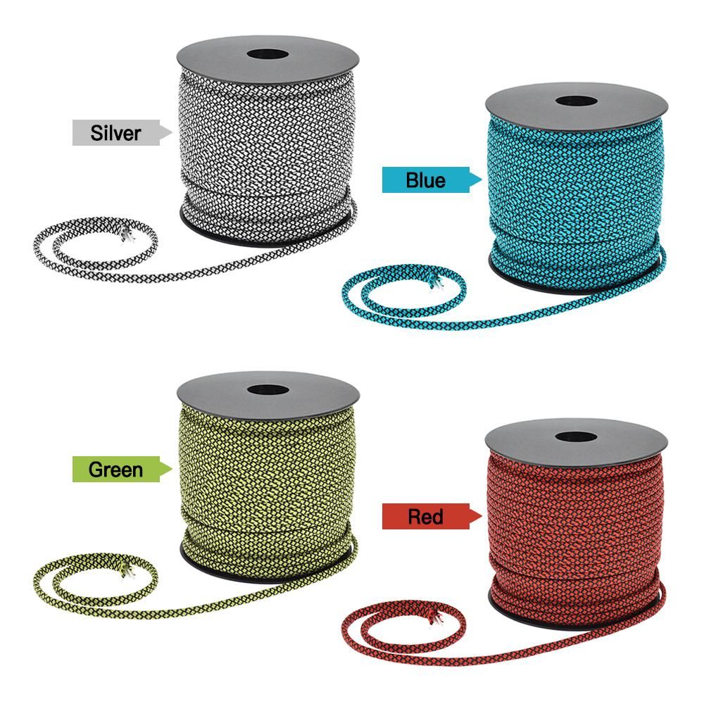 50meters Paracord Rope 440lb 7-strand Paracord Cord for Camping Hiking Survival