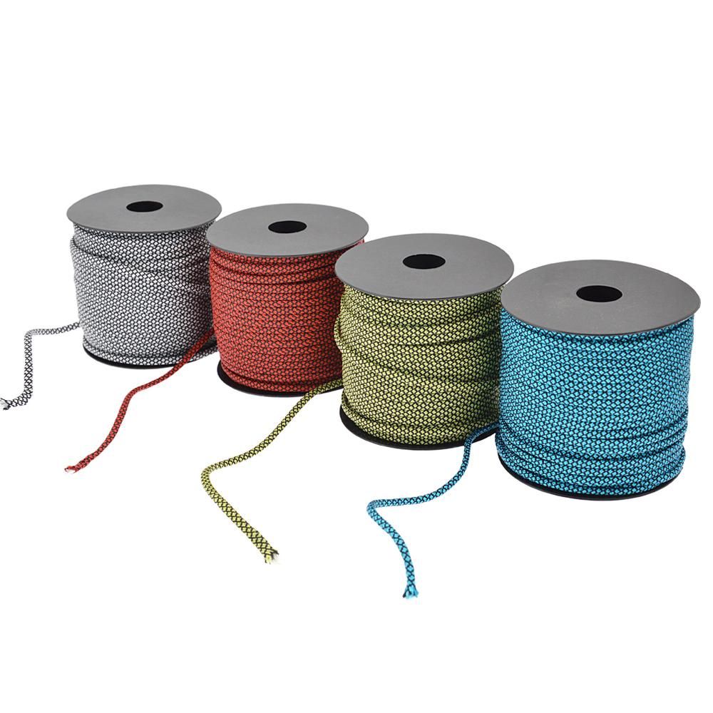 50meters Paracord Rope 440lb 7-strand Paracord Cord for Camping Hiking Survival