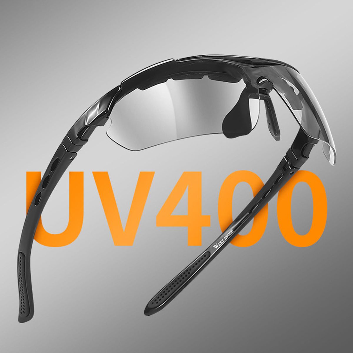 Photochromic Sports Sunglasses UV400 Protection Glasses