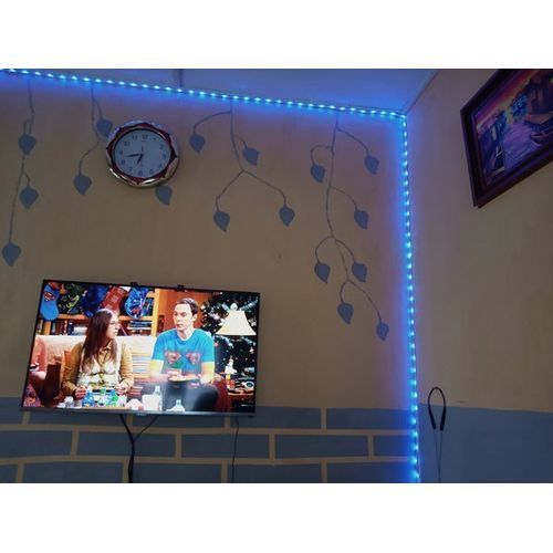 2packs Multi-color RGB LED Strip + Remote Control + Adapter