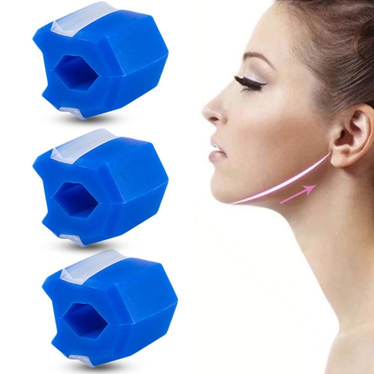 3PCS 6th Generation Masseter Ball Face-Lifting Device 6th Generation (Blue)