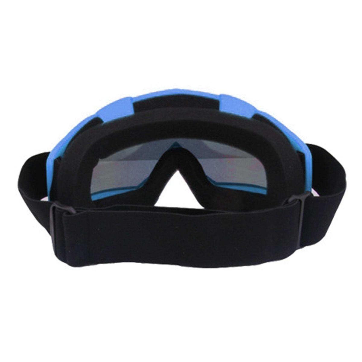Ski Safety Glasses Goggles Windproof ATV Dirt Blue