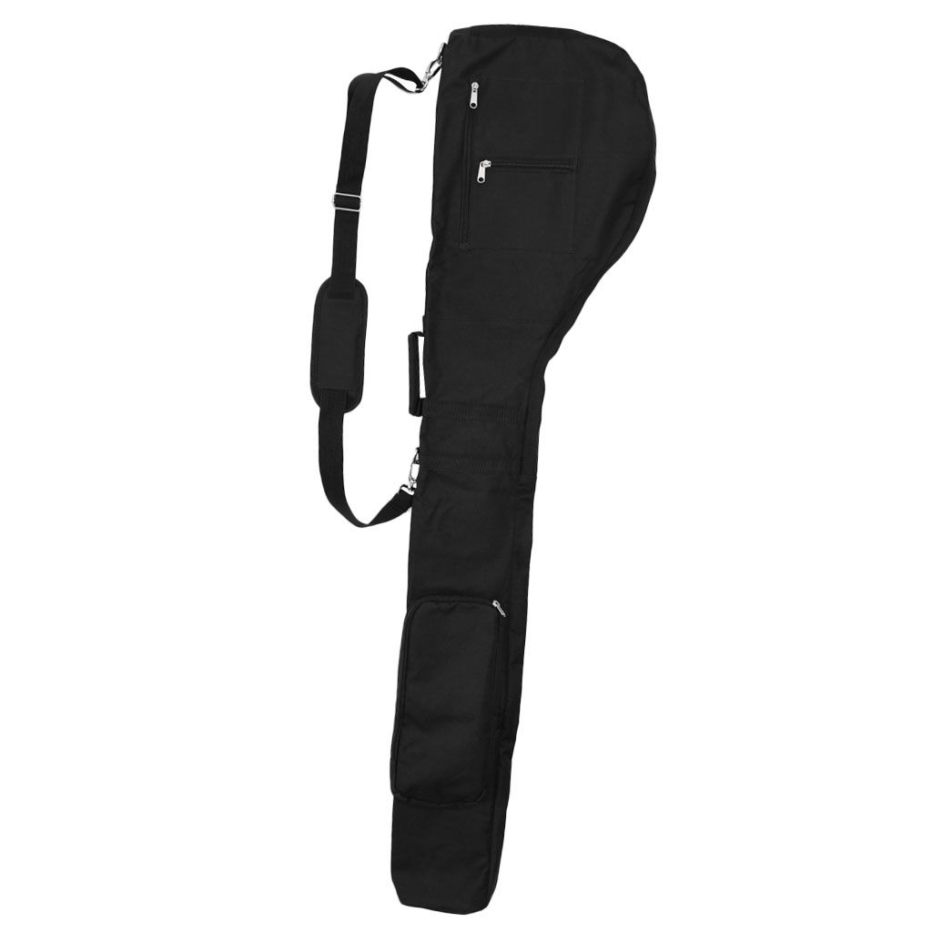 Golf  Bag Golf Range Pencil Pouch Portable Carry Case Size- Black