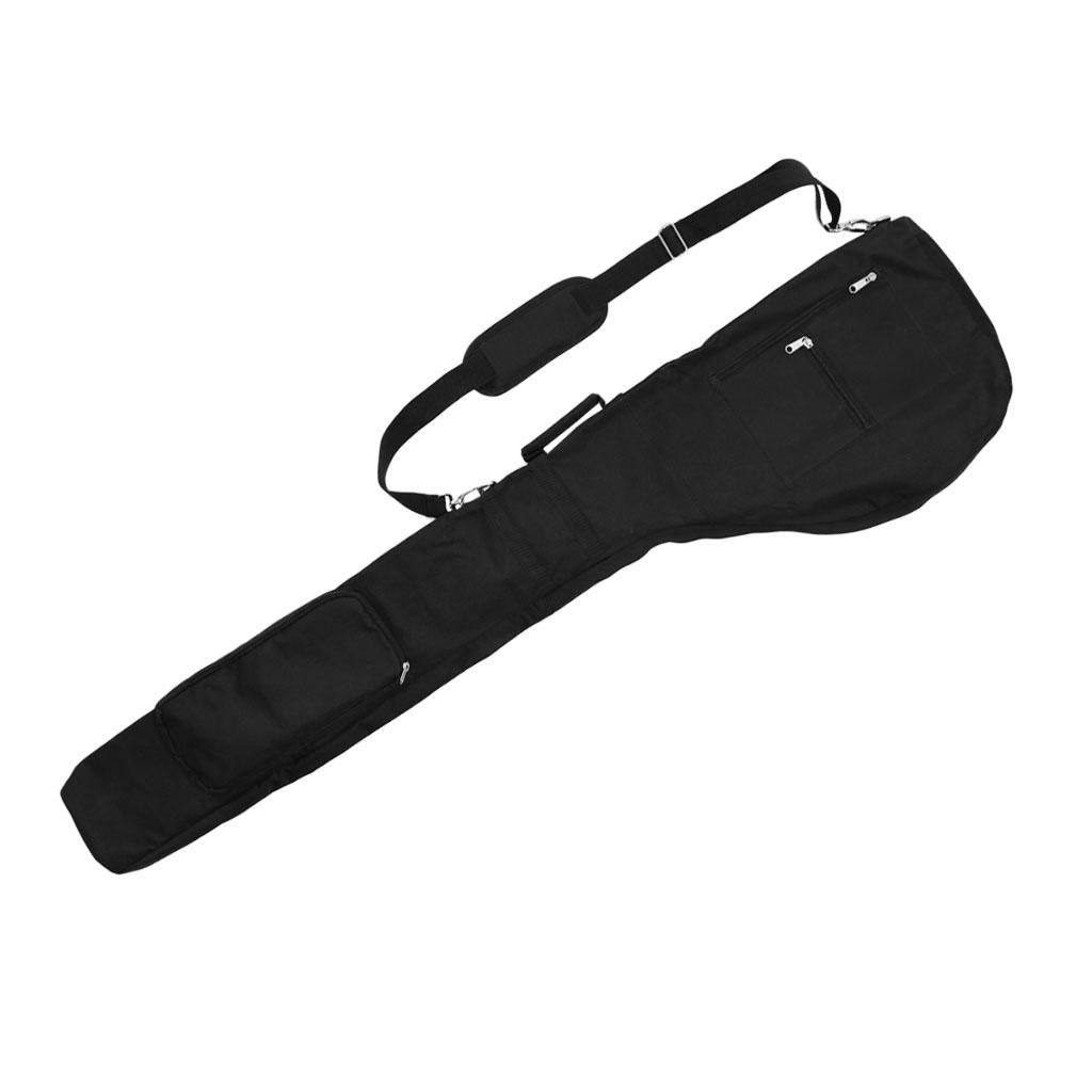 Golf  Bag Golf Range Pencil Pouch Portable Carry Case Size- Black
