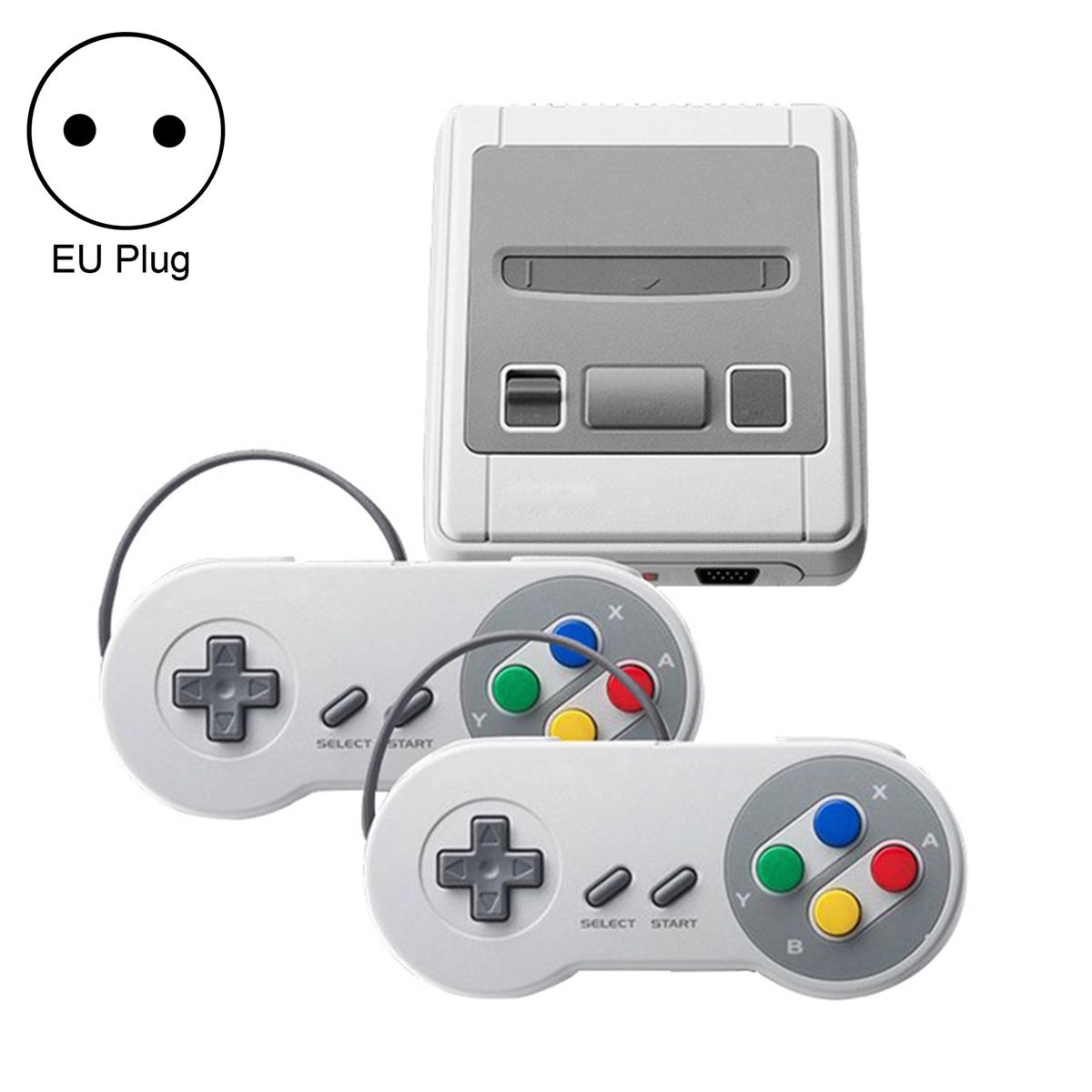 Game Device 2 Controllers Classic Handheld Game Players EU Plug