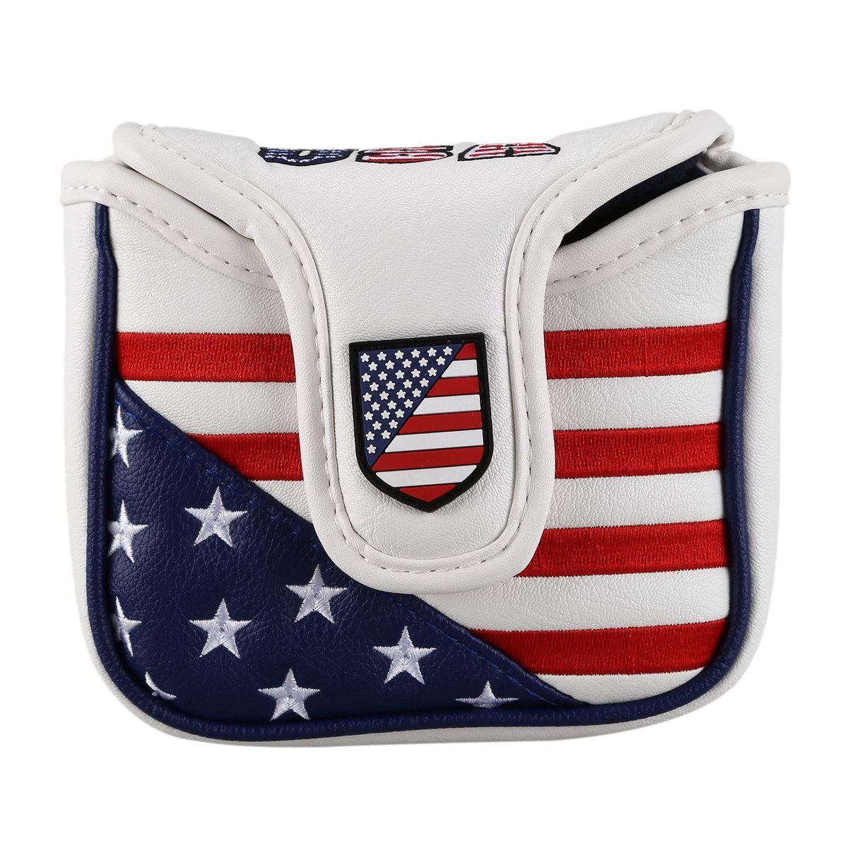 PU Golf Mallet Putter Covers Headcover Synthetic Leather
