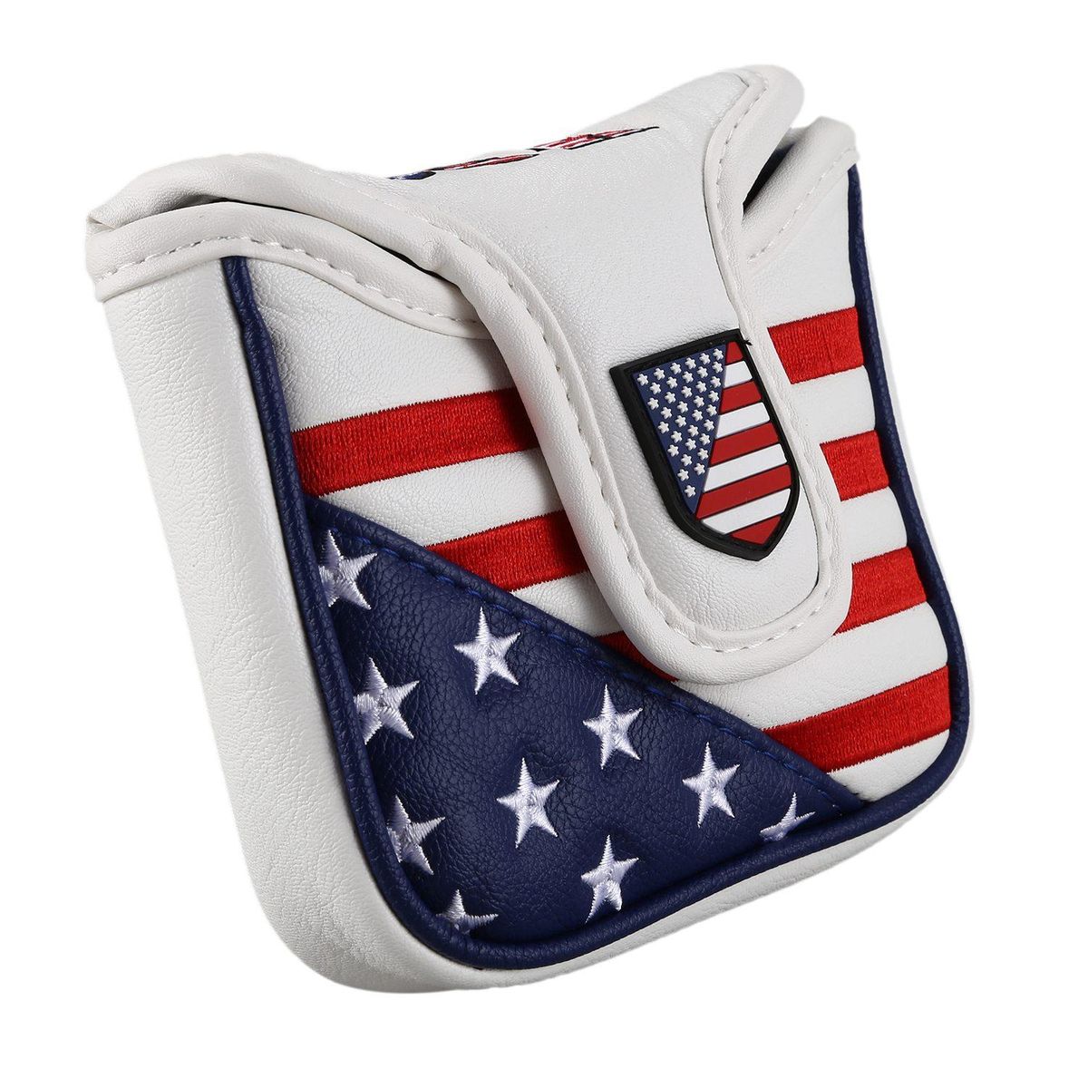 PU Golf Mallet Putter Covers Headcover Synthetic Leather