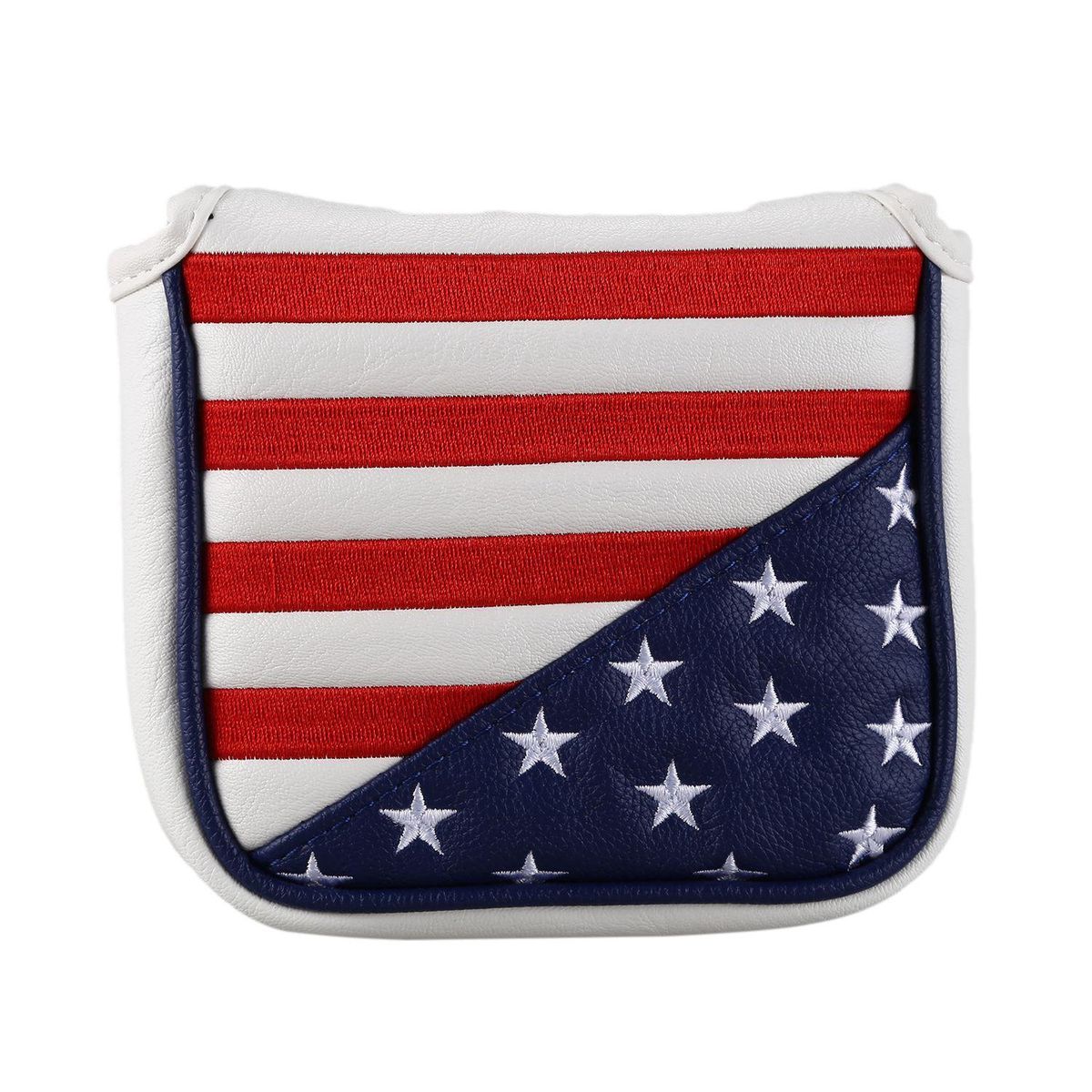 PU Golf Mallet Putter Covers Headcover Synthetic Leather