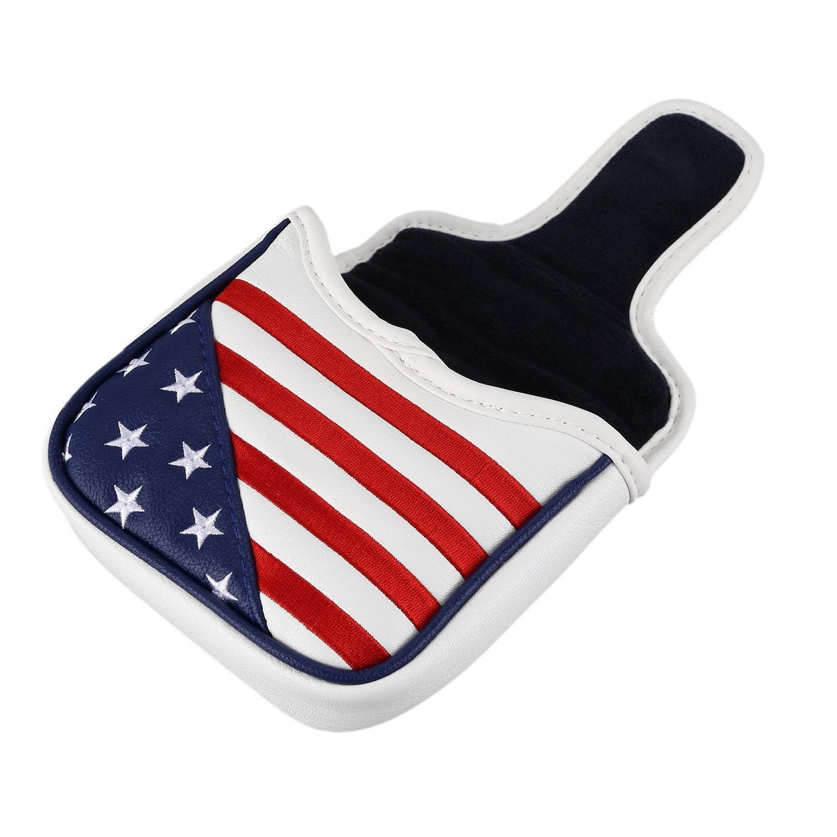PU Golf Mallet Putter Covers Headcover Synthetic Leather
