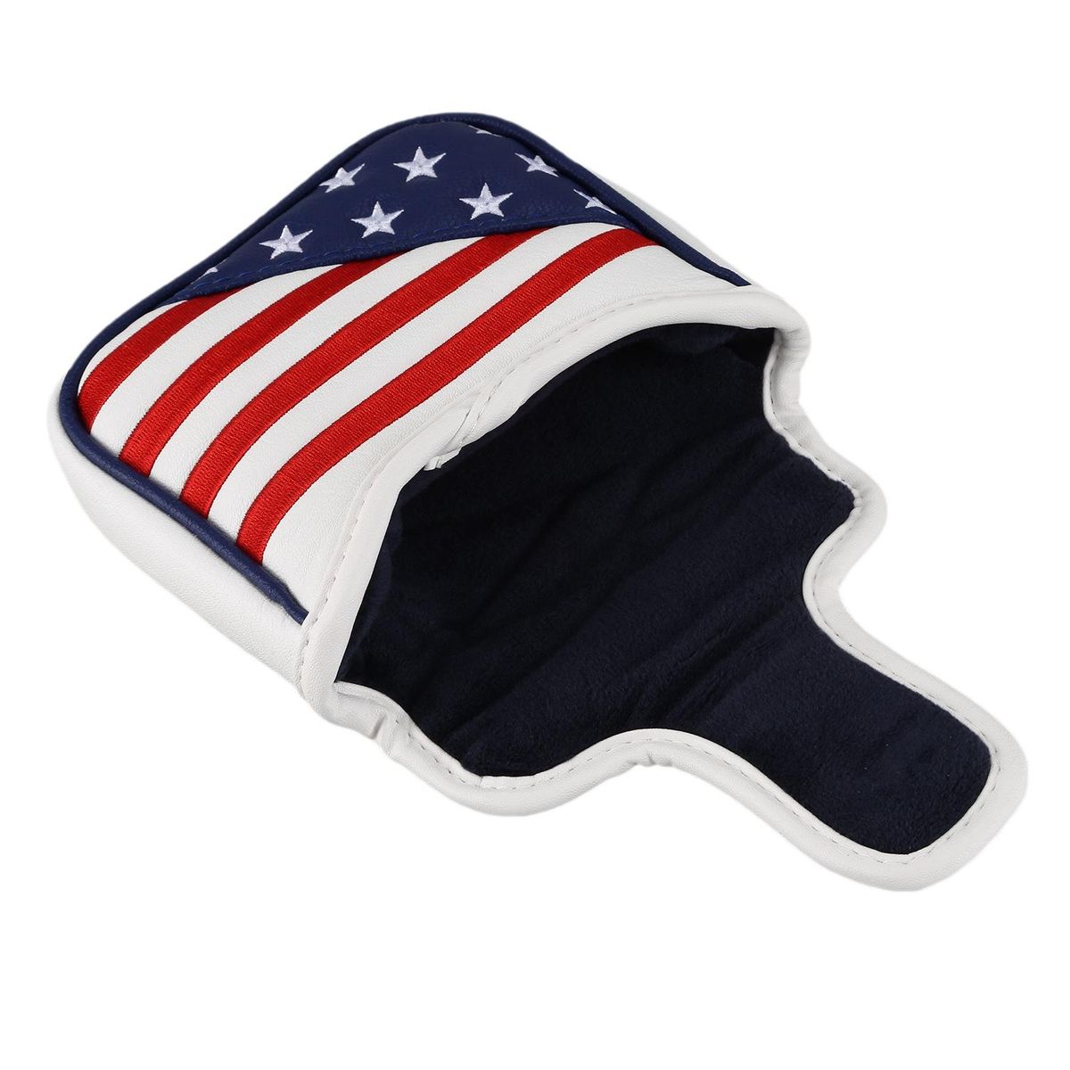 PU Golf Mallet Putter Covers Headcover Synthetic Leather