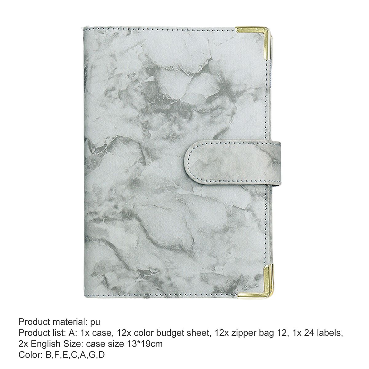 A6 Budget Planner Hidden Compartments Budget Binder G