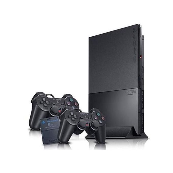 PS2 Slim Console And2pad And AV