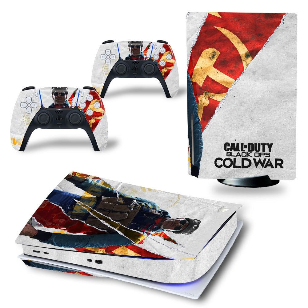 For PS5 Disk Call Of Duty PVC Skin Sticker Vinyl Sticker