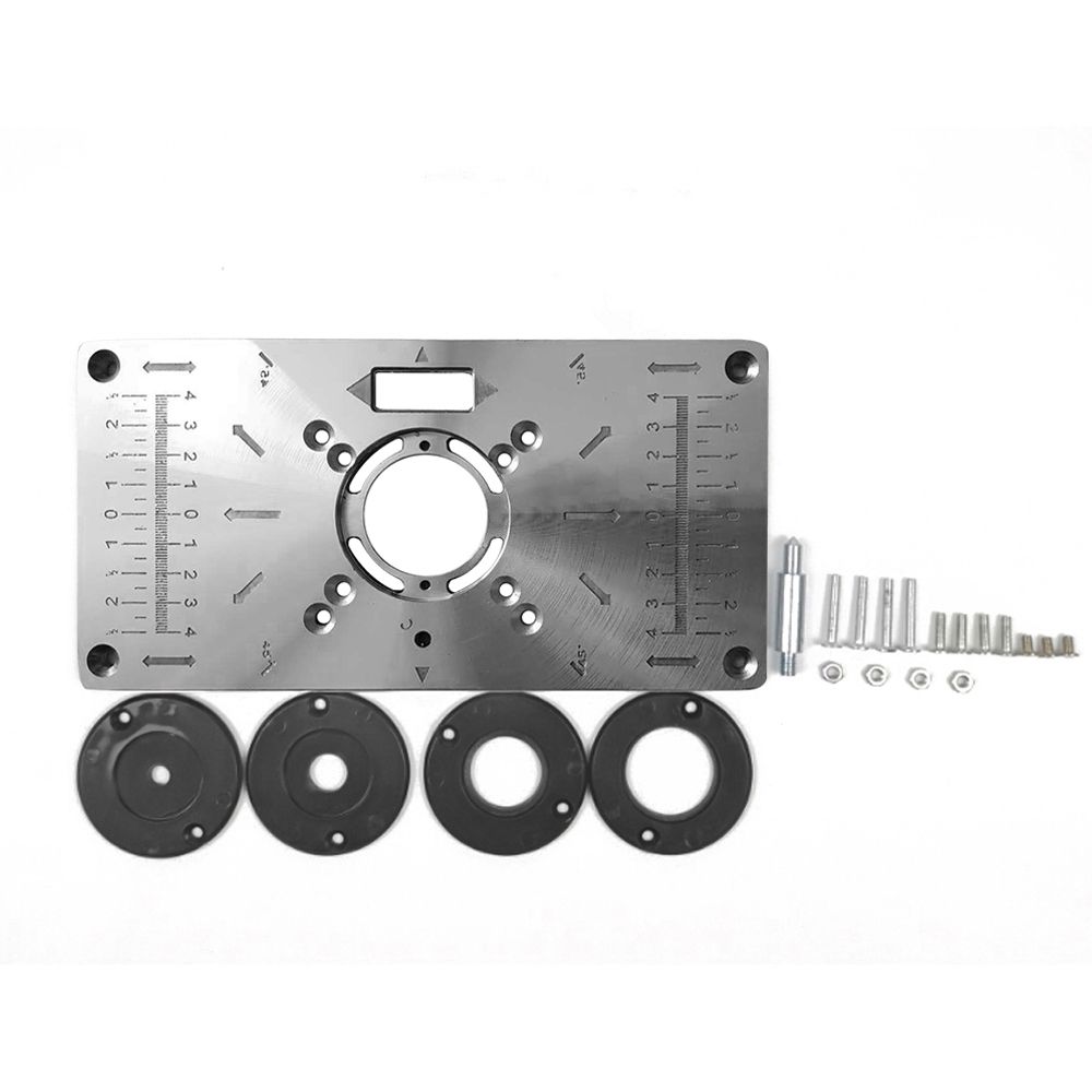 Multifunctional Router Table Insert Plate Woodworking