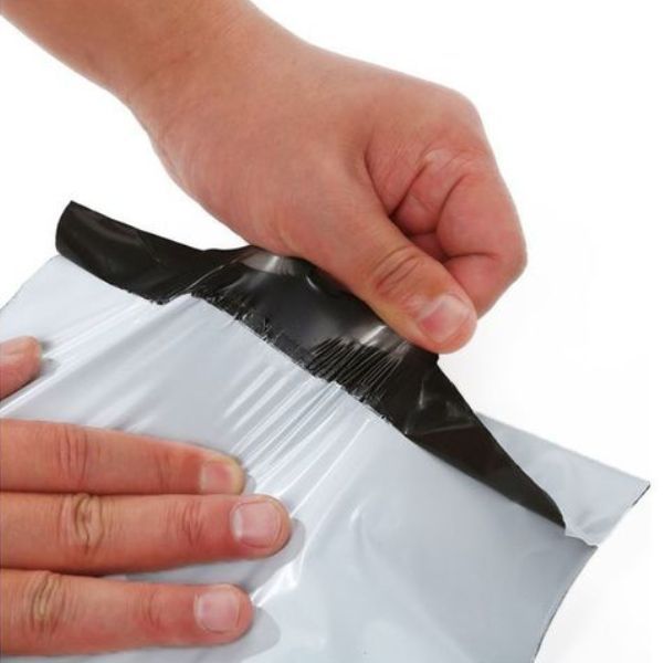 Courier Bags /Courier Nylons /Poly Mailer Bags Invoice Pocket 100pcs White A4 23x36cm 9/14 Inches