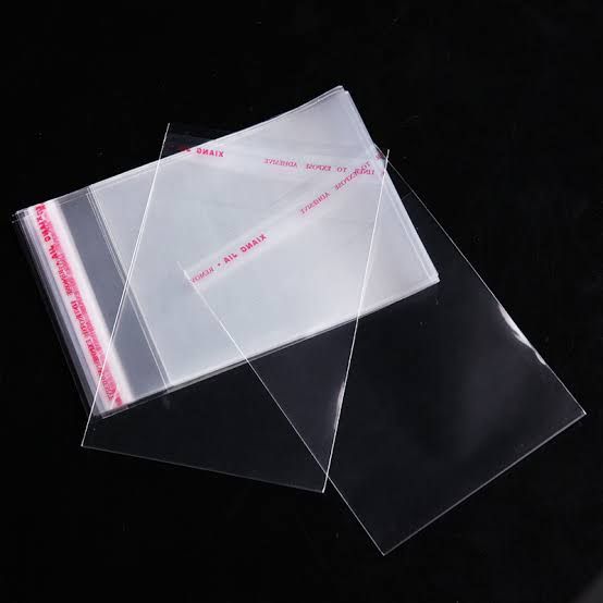 500 PCS ChinChin Transparent Packaging Nylon Flier - 5.5