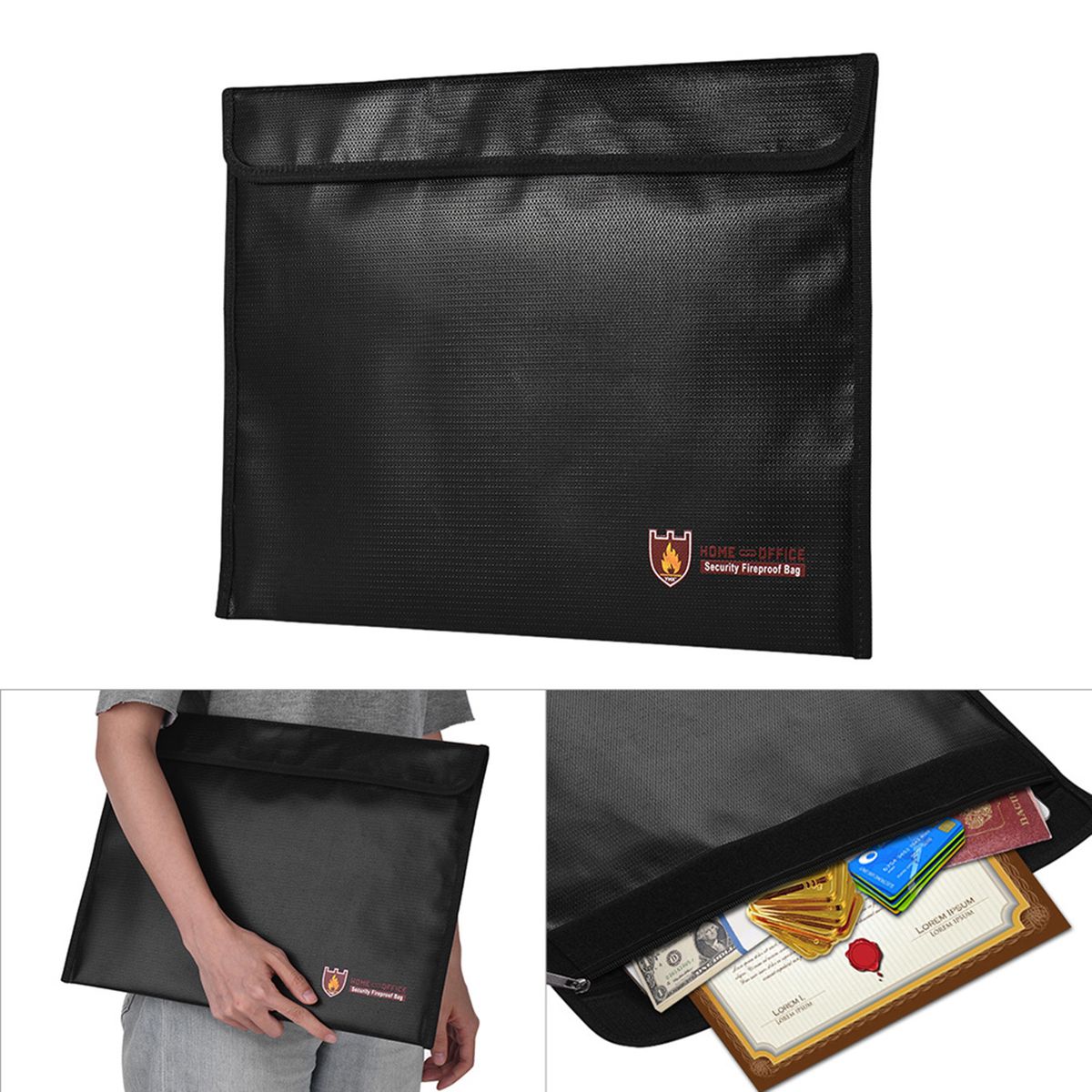 Fireproof Document Bag