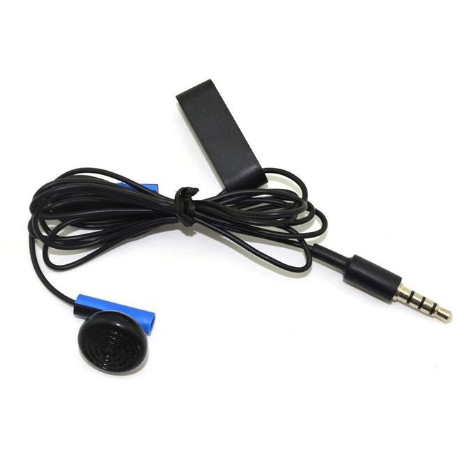 Gaming Earphone  Ontroller Earphone Repla Ement For Sony For PS4 With Mi -Black & Blue