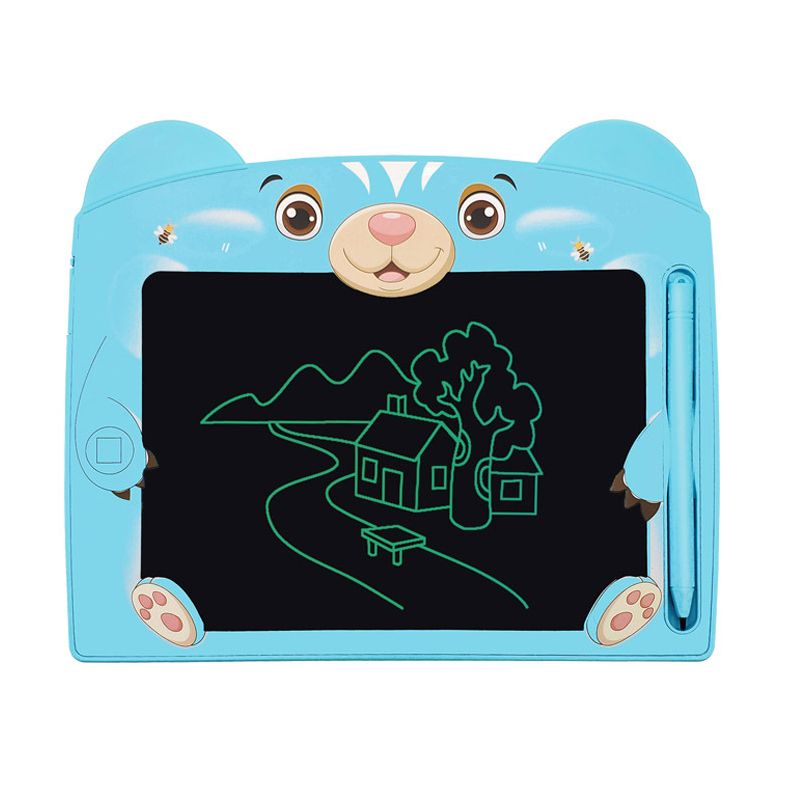 Kids LCD Writing Tablet Doodle Board 8.5 Inch Colorful Drawing Tablet Writing Pad Girls Boys Gifts Toys For 3 4 5 6 7 Year Old Blue