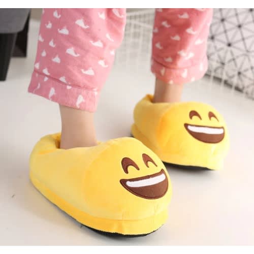 Smiley Emoji Slippers