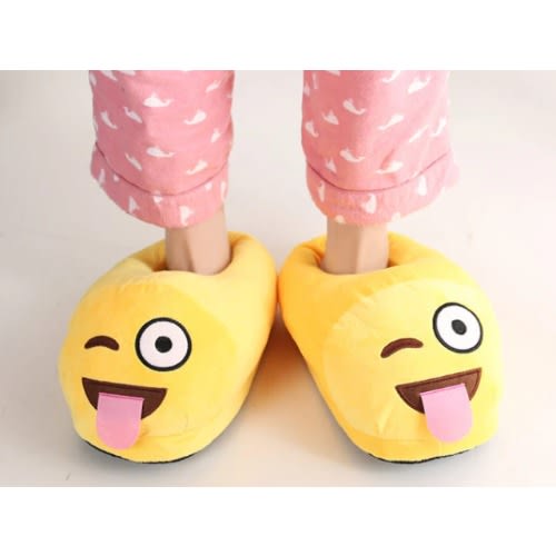 Smiley Emoji Slippers
