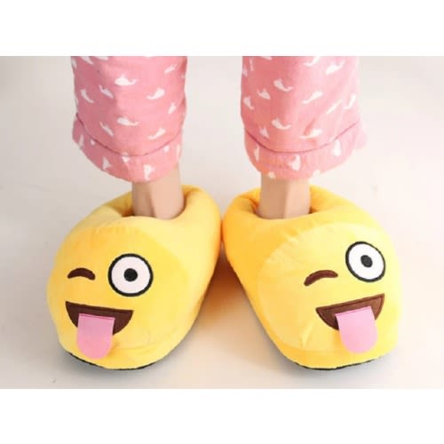 Smiley Emoji Slippers