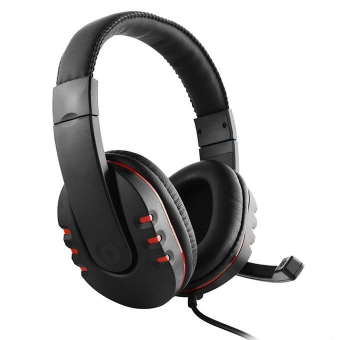 Wired Gaming Headphones B  Stereo Headsets With Mi  For PS4 For XBOX-ONE-black