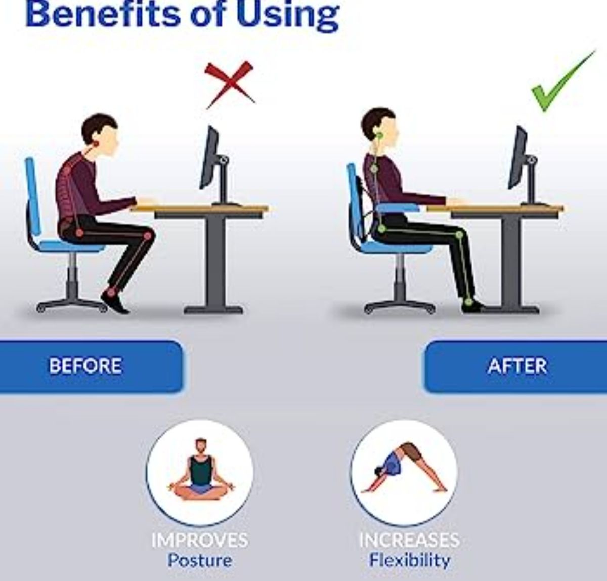Lumbar Muscle Stretcher Posture Corrector Support Back,lumber,neck Massager Spine Relaxer