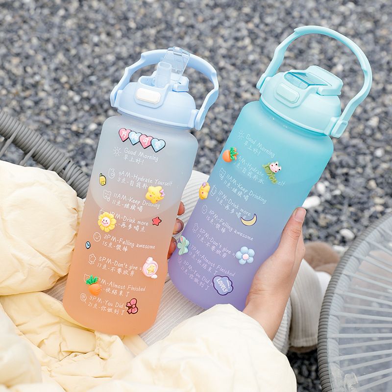 New Model 2 In 1 Extra Large Water Bottle Set-sport-JUG