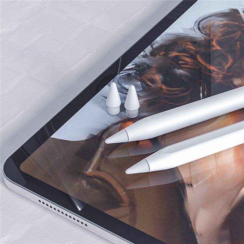8 Pack Replacement Tip for Apple Pencil Nibs for Apple Pencil 1St & 2Nd Generation  White)