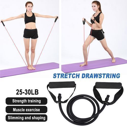Yoga Fitness Elastic Resistance Band Pull Rope Elastic Bands