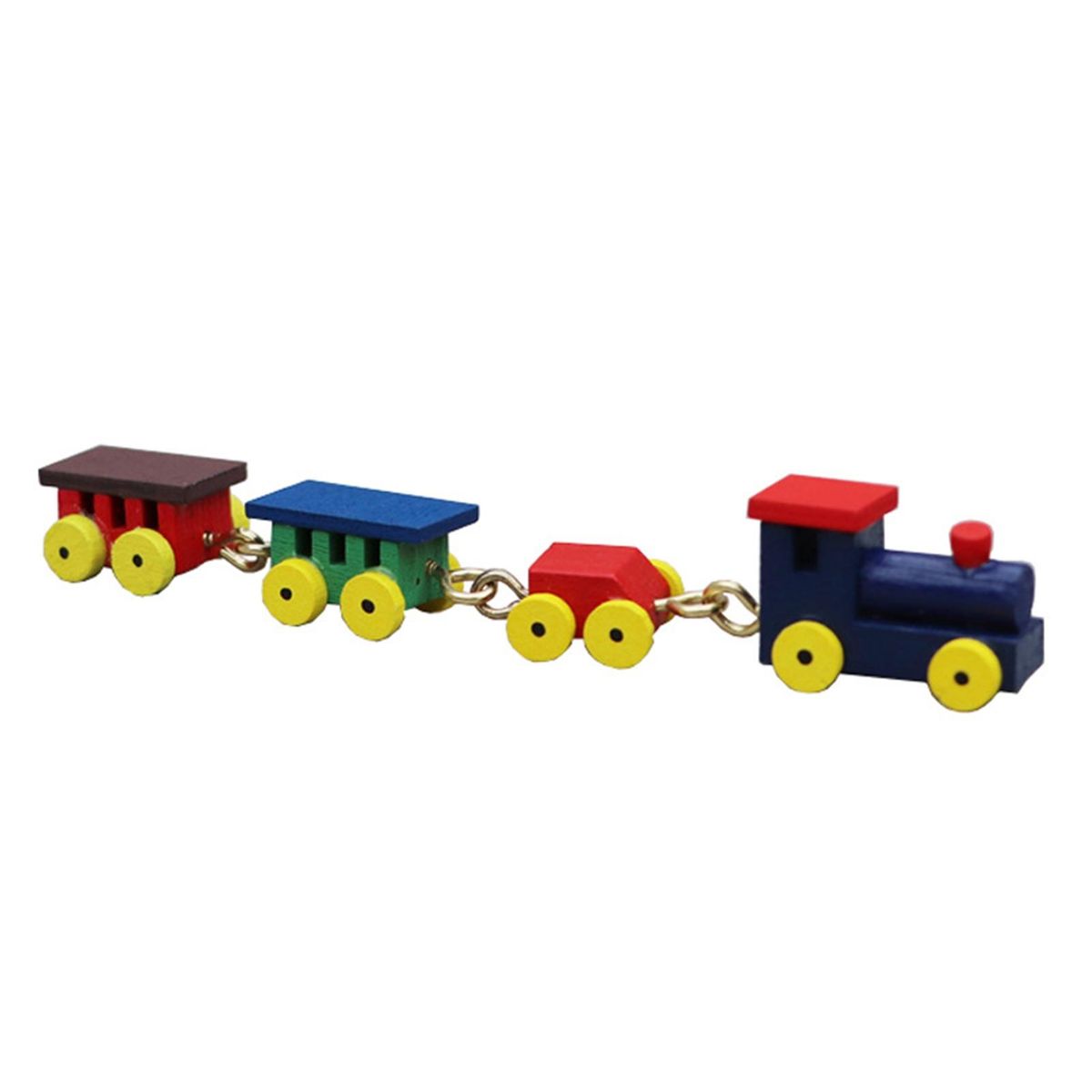 Little Train Toy Mini Train Toy Model Multicolor