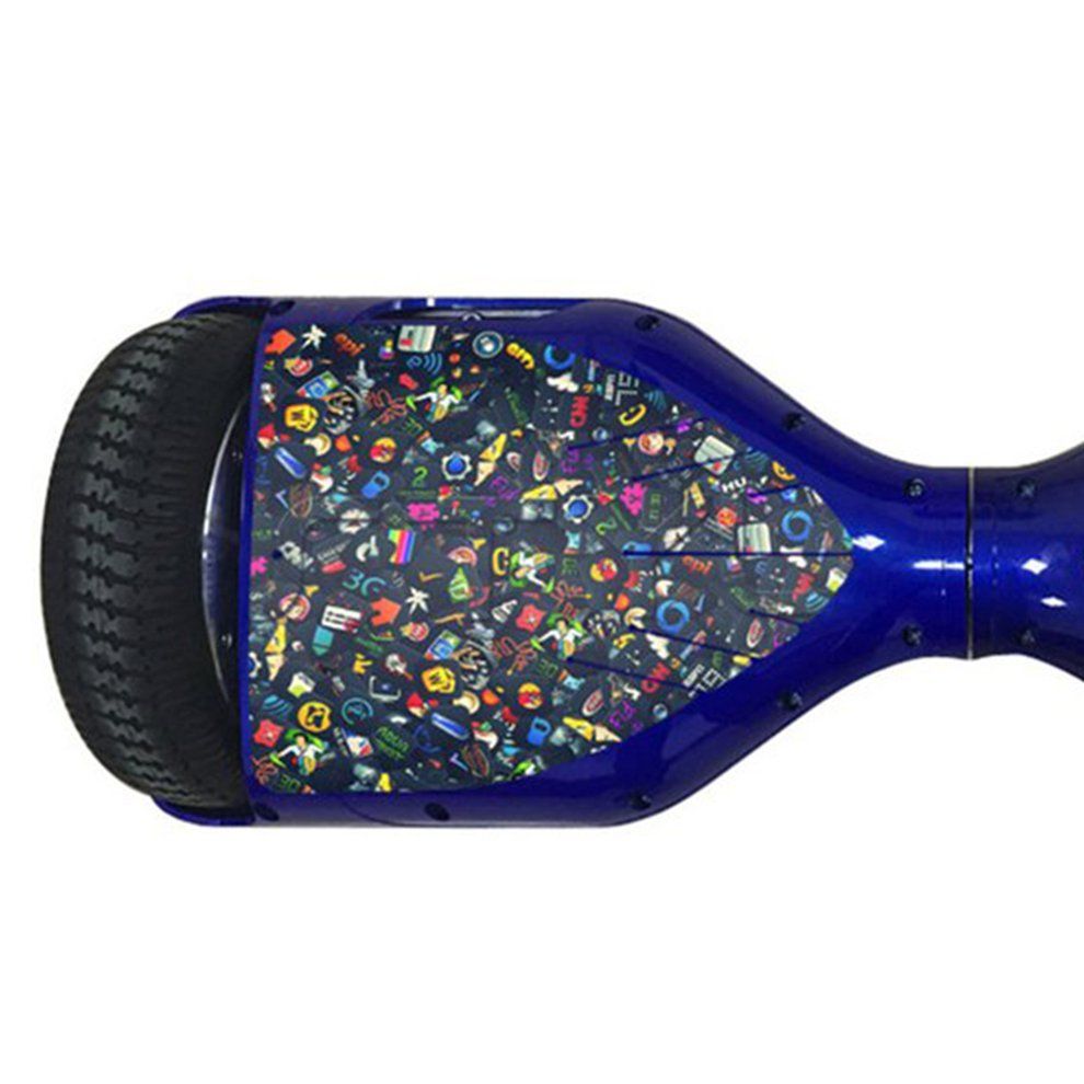 6.5 In H Balan E Bike  L I  Pattern Sti Ker Self Balan E S Ooter Hoverboard  Over Sti Ker Skin Sti Ker-multicolor-AL059
