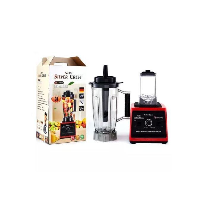 3L Industrial 8000W Food Crusher Blender, 2 In 1 JAR