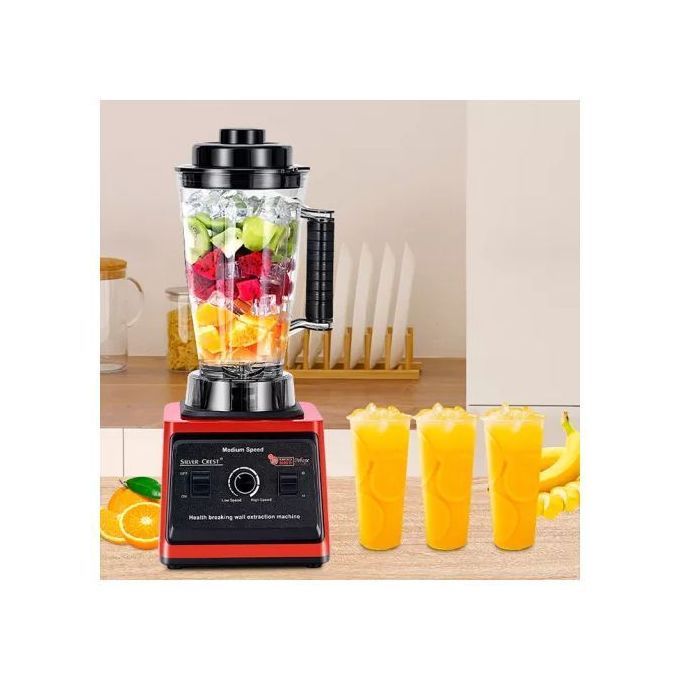 3L Industrial 8000W Food Crusher Blender, 2 In 1 JAR