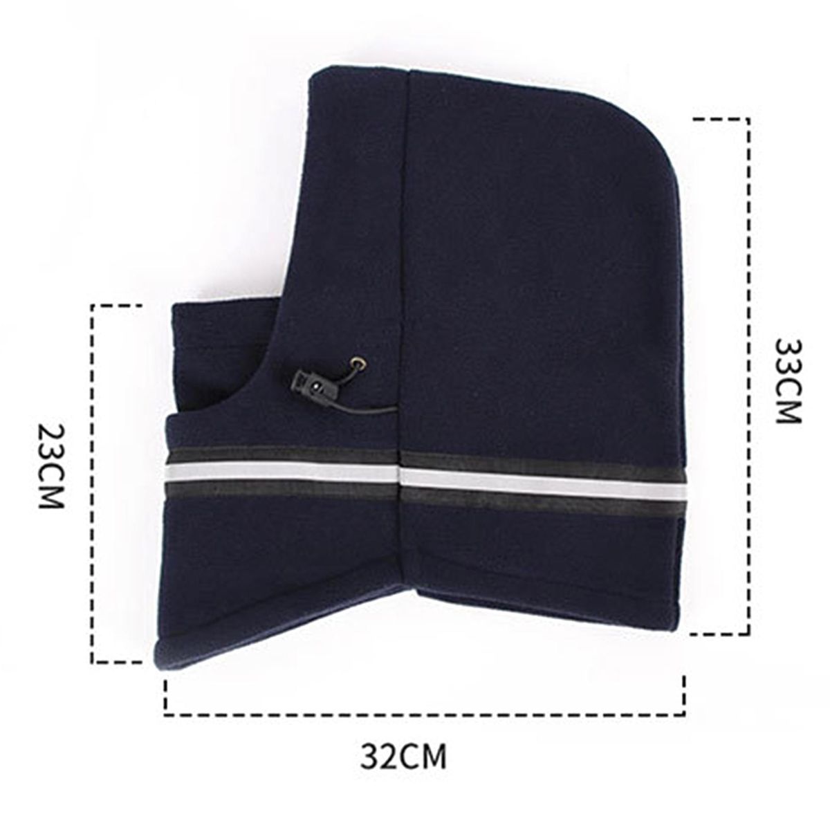 Head Neck Warmer Cold Weather Face And Neck Cover Navy Blue