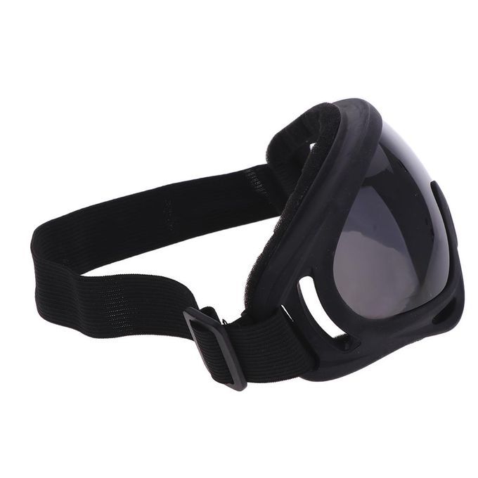 Motor Eyewear Anti-UV Motocross Ski  Snow Googles Gray Lens