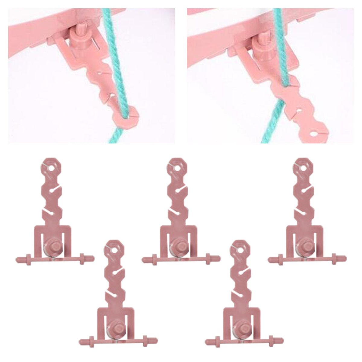 5x Knitting Machine Wire Rack 48 ,DIY Knitting Board