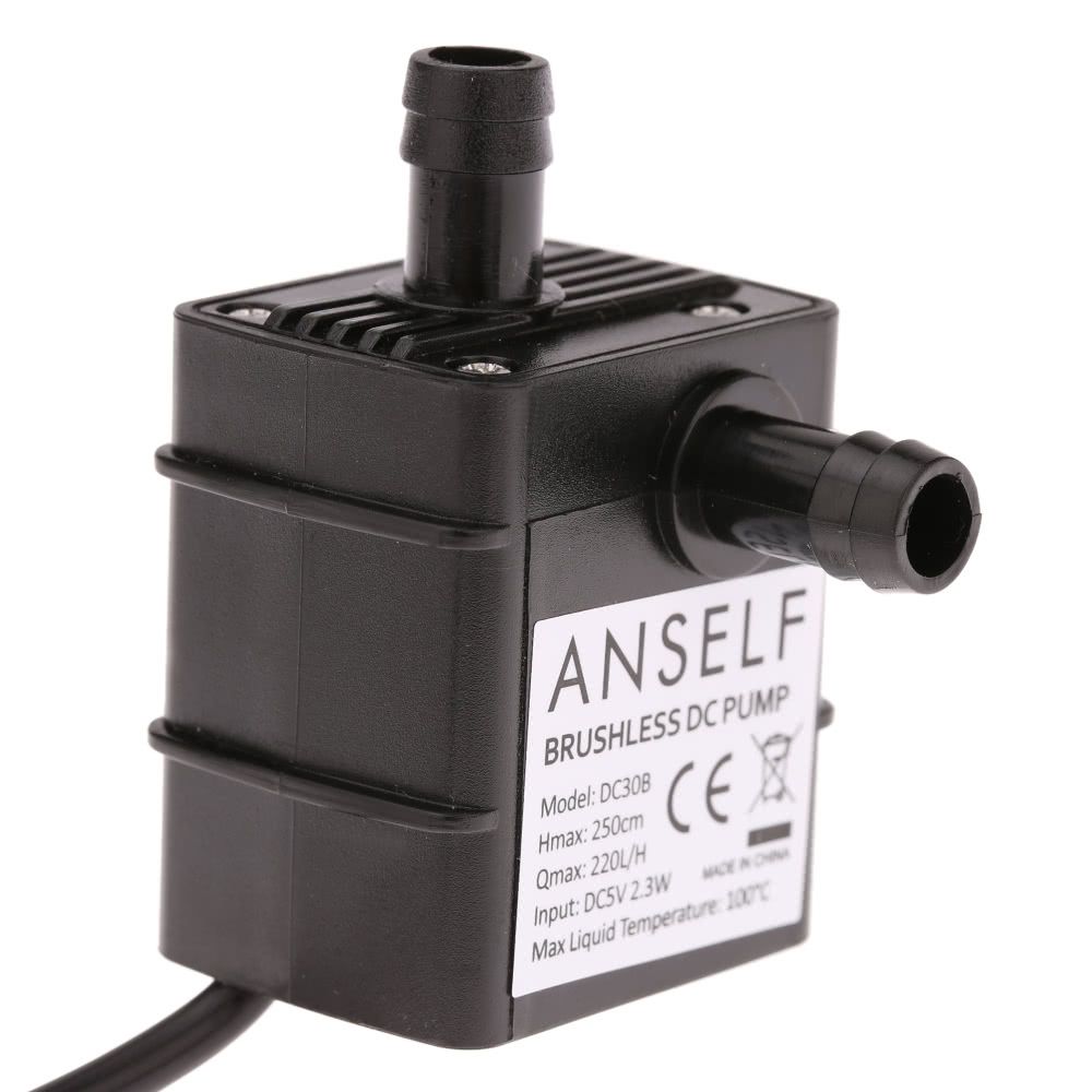 Anself Ultra-quiet Mini USB DC5V 2.3W Micro Brushless Water
