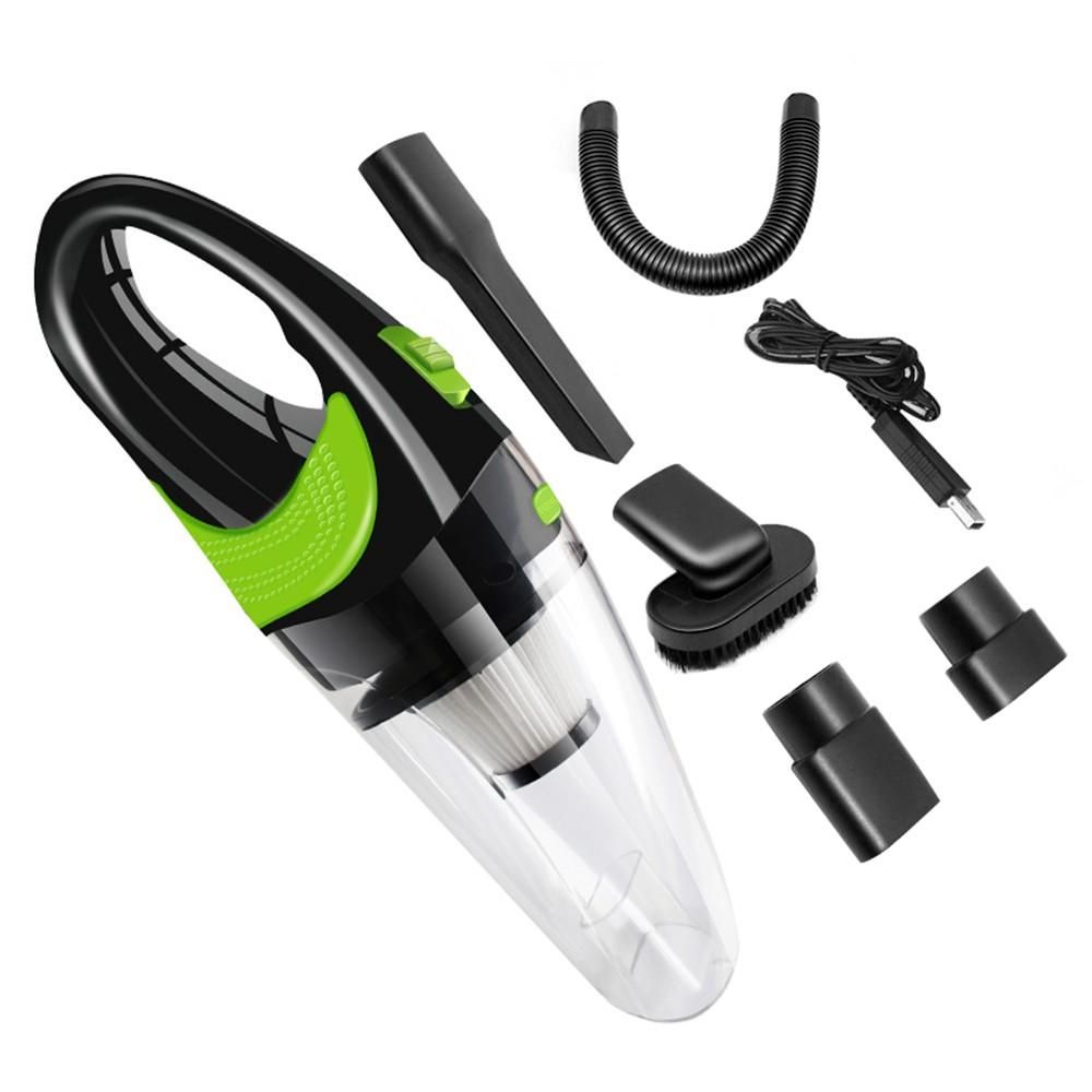 Car Wireless Vacuum Cleaner Cordless Wet/Dry 120W 4000Pa Suction Hand-held Vacuum Cleaner Portable Home and Auto Dual-use