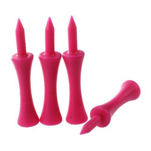 100 Pieces Golf Tee Oveays Hot Pink T SN006