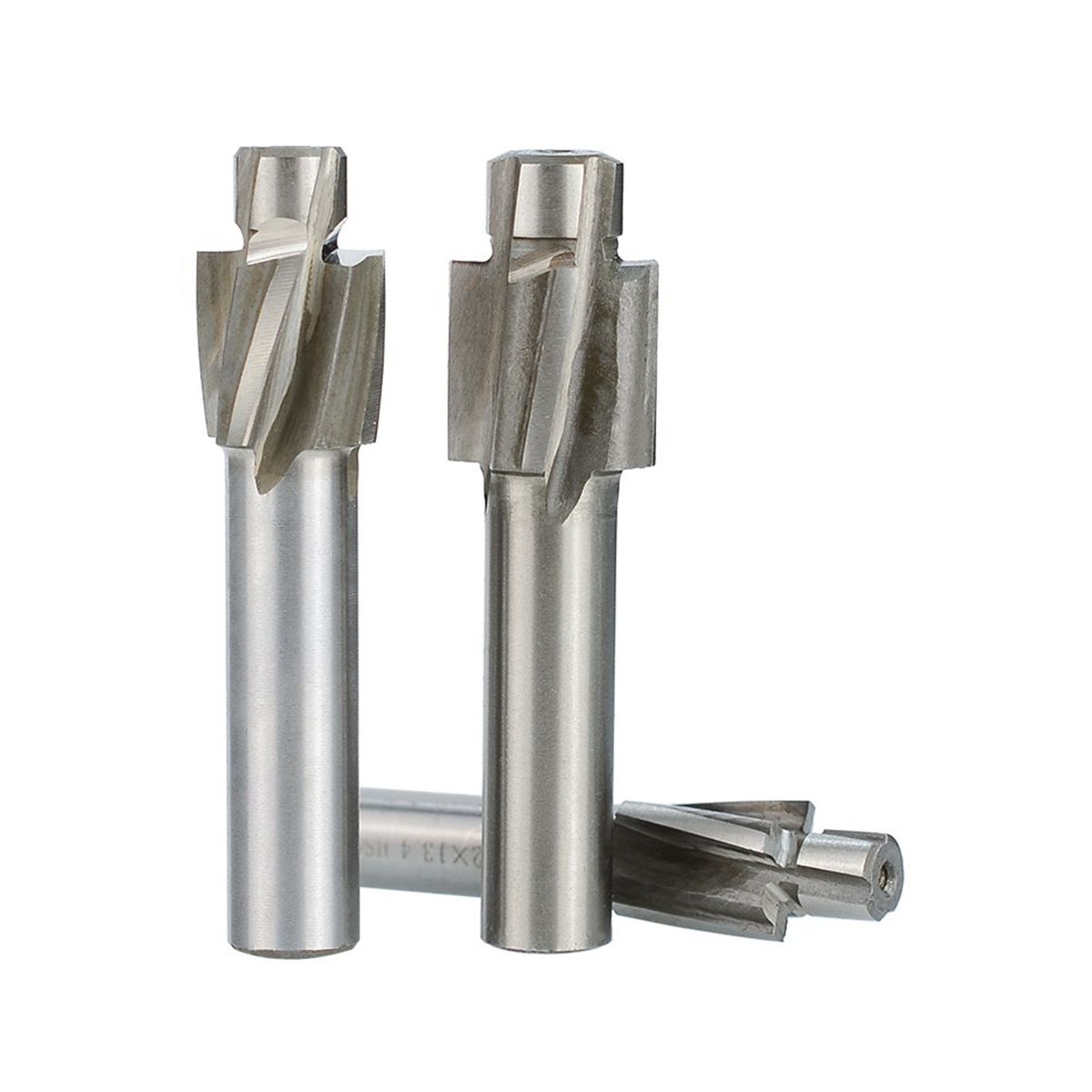 Guide Slotted Countersunk Die M3-M12 Milling Cutter 7 Pieces of 4-Tooth High-Speed Steel Milling Cutter