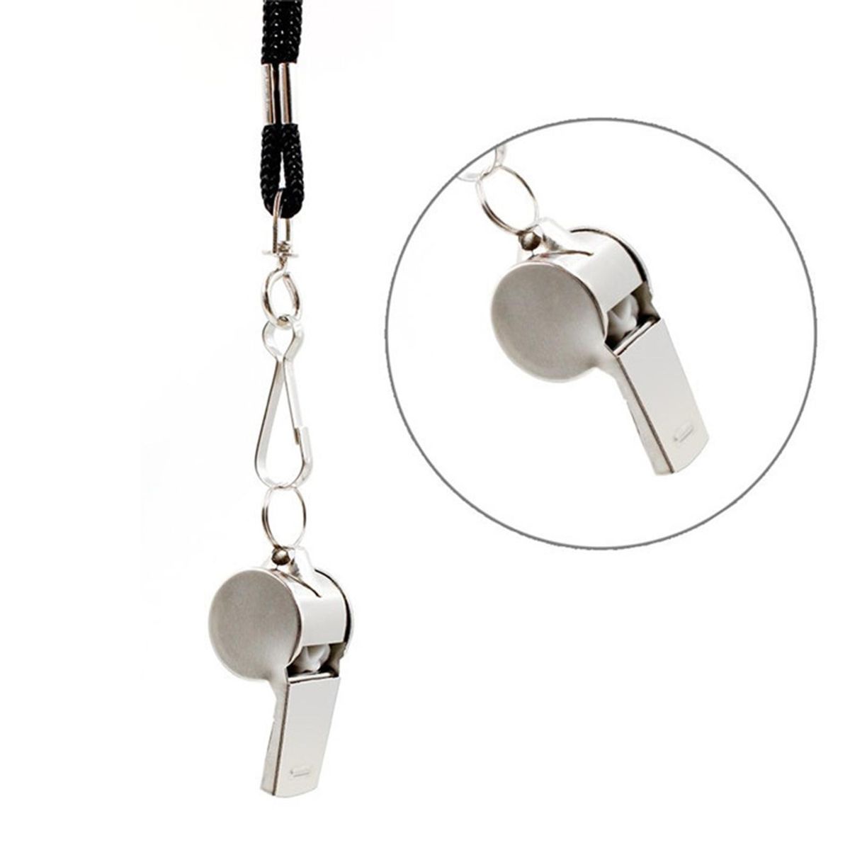 2Pcs Referee Whistles Multi-purpose Basketball Game Whistles