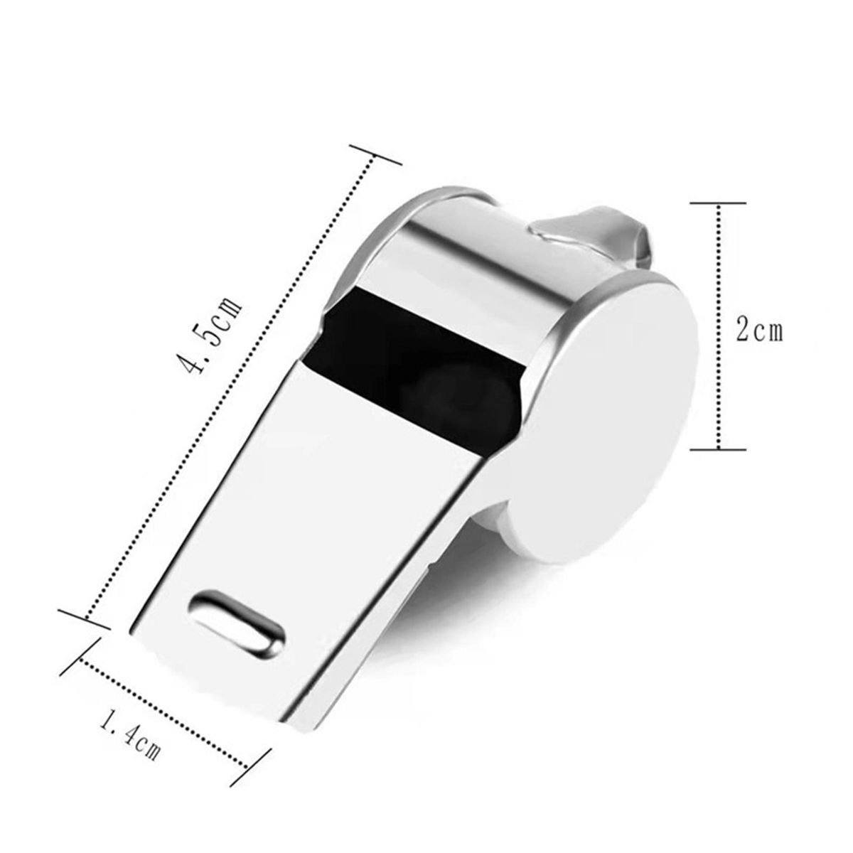 2Pcs Referee Whistles Multi-purpose Basketball Game Whistles